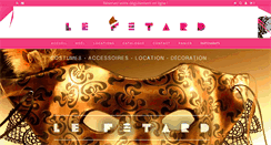 Desktop Screenshot of lefetard.com